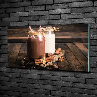 Glasbild Cocktails im Glas