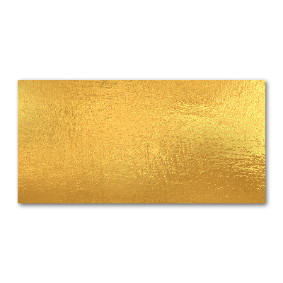 Glasbild Goldfolienhintergrund