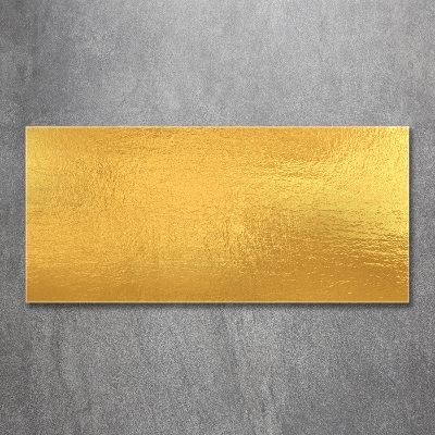 Glasbild Goldfolienhintergrund