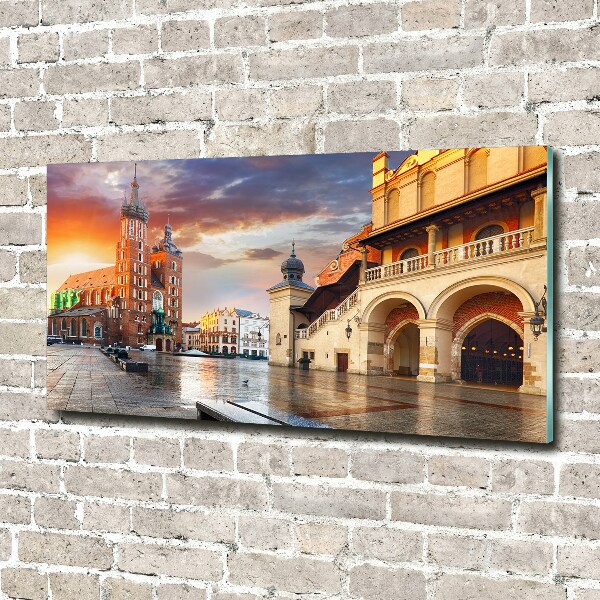 Bild auf glas Krakau, Polen