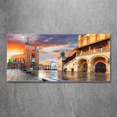 Bild auf glas Krakau, Polen