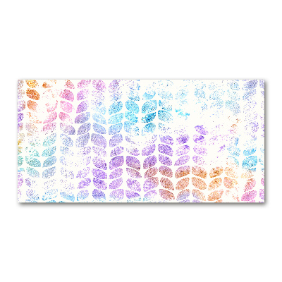 Foto glasbild Bunte Blätter