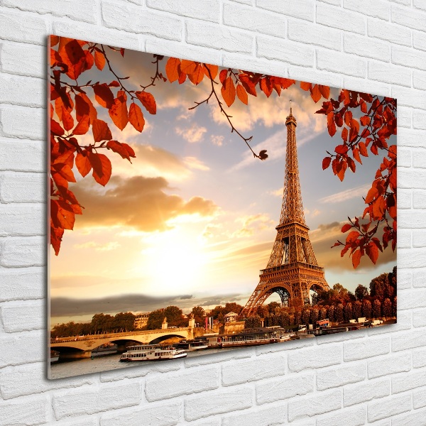 Bild auf glas Eiffelturm Paris