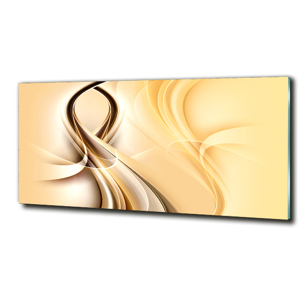 Bild auf glas Abstrakte Wellen