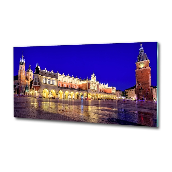 Glasbild Krakau, Polen