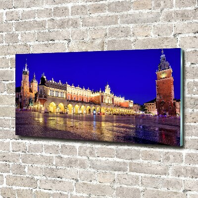 Glasbild Krakau, Polen