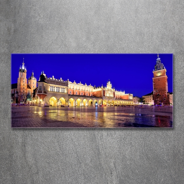 Glasbild Krakau, Polen