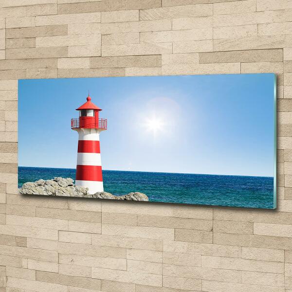 Bild auf glas Leuchtturm