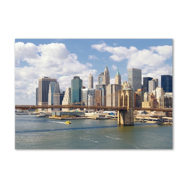 Bild auf glas Manhattan, New York