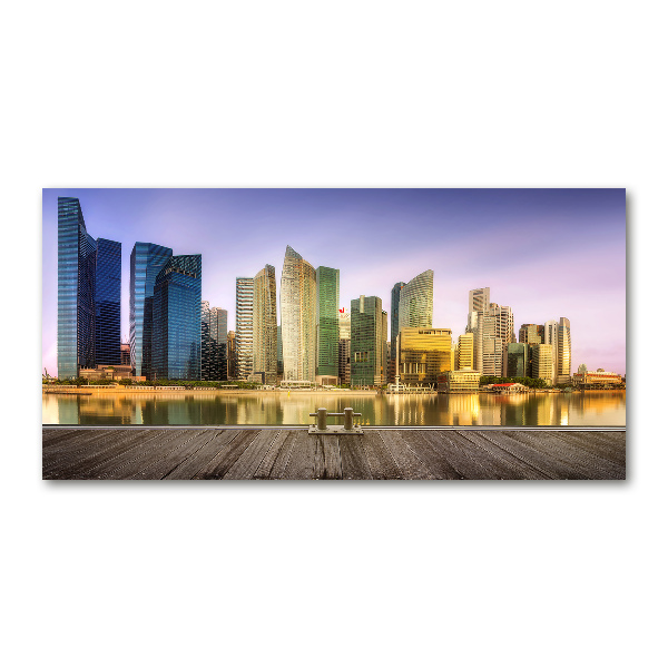 Glasbild Singapur
