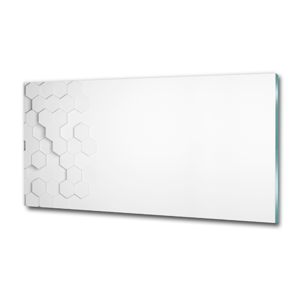 Bild auf glas Sechsecke Hintergrund