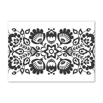 Glasbild Volksblumen