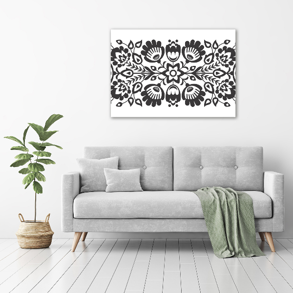 Glasbild Volksblumen