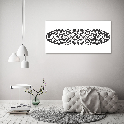 Glasbild Volksblumen