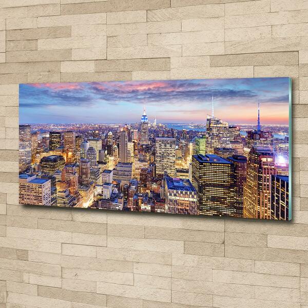 Bild auf glas New York