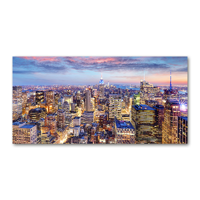 Bild auf glas New York