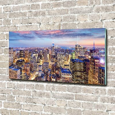 Bild auf glas New York