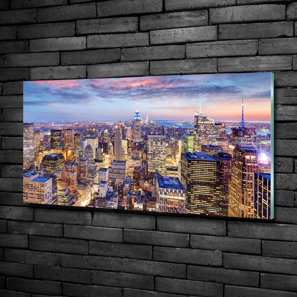 Bild auf glas New York