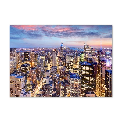 Bild auf glas New York