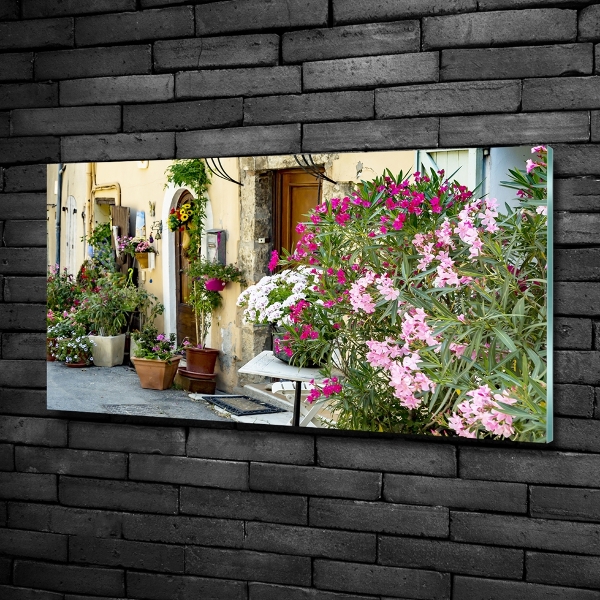 Glasbild Straßen Frankreichs