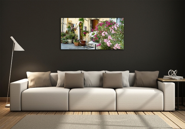 Glasbild Straßen Frankreichs