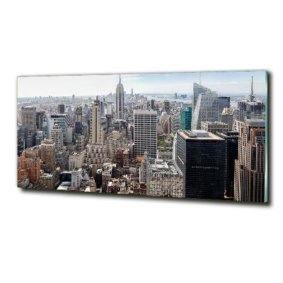 Foto glasbild New York