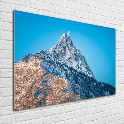 Glasbild Giewont Tatra Gebirge