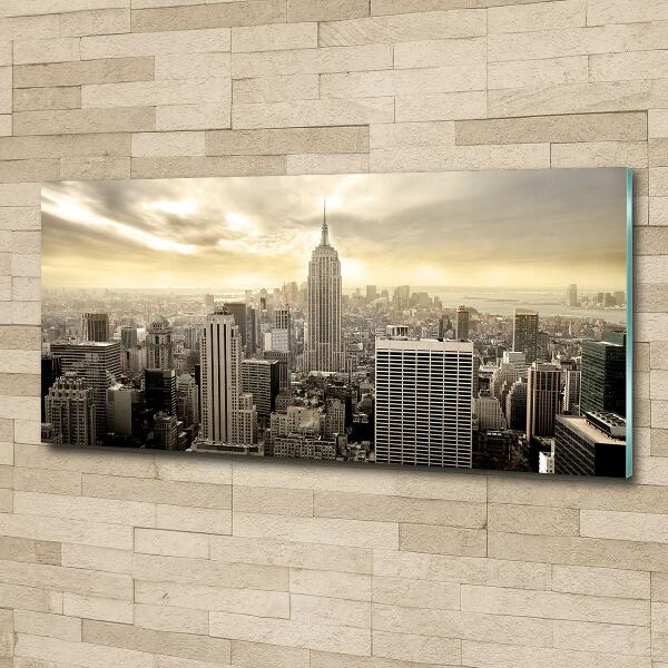 Bild auf glas Manhattan, New York