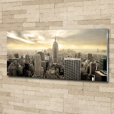 Bild auf glas Manhattan, New York