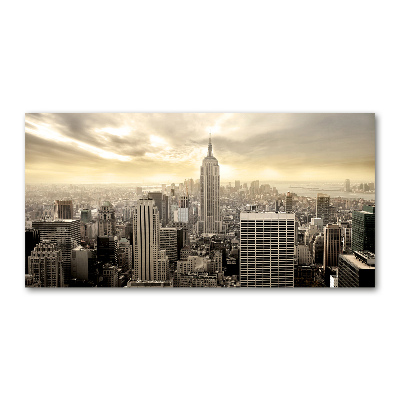 Bild auf glas Manhattan, New York