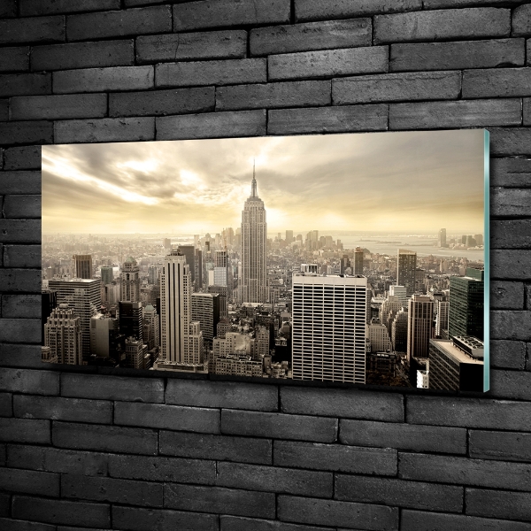 Bild auf glas Manhattan, New York