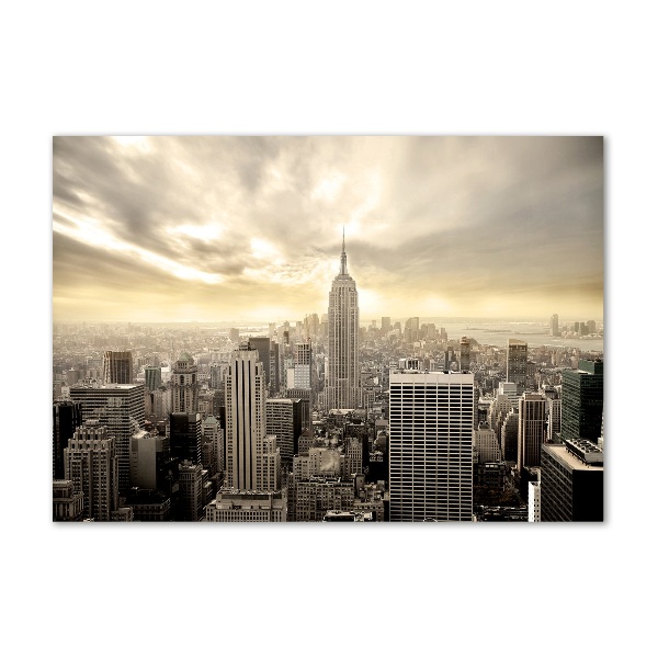 Bild auf glas Manhattan, New York