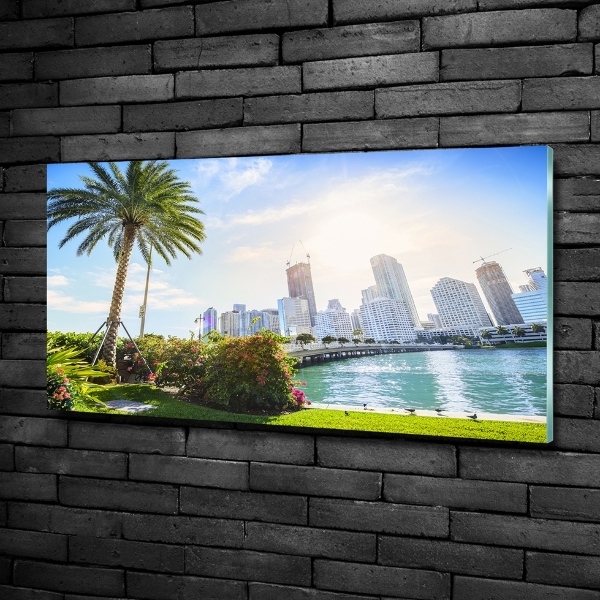 Foto glasbild Miami, USA