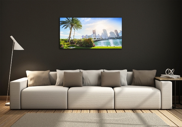 Foto glasbild Miami, USA