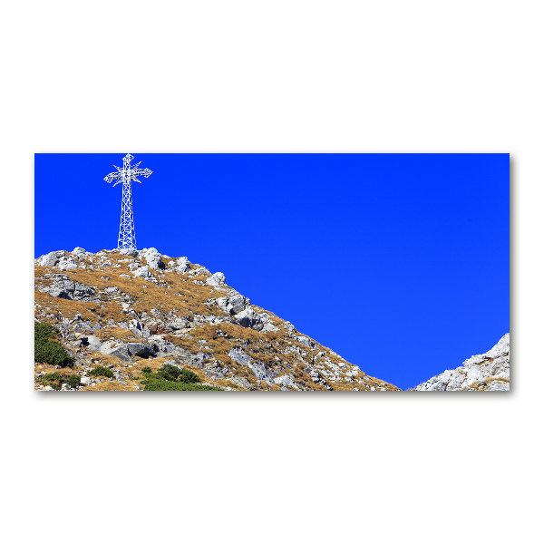 Foto glasbild Giewont Tatra Gebirge