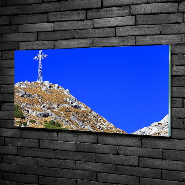 Foto glasbild Giewont Tatra Gebirge