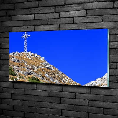 Foto glasbild Giewont Tatra Gebirge