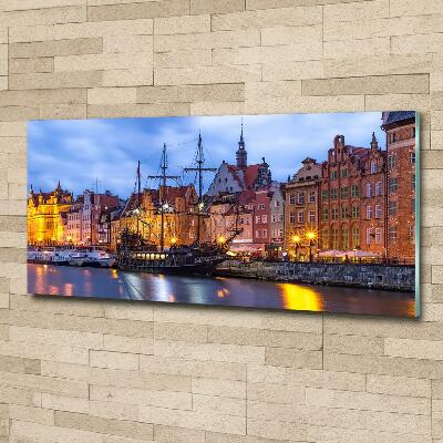 Glasbild Danzig, Polen