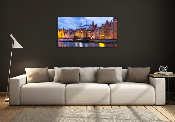 Glasbild Danzig, Polen