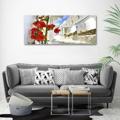 Bild auf glas Mykonos, Griechenland