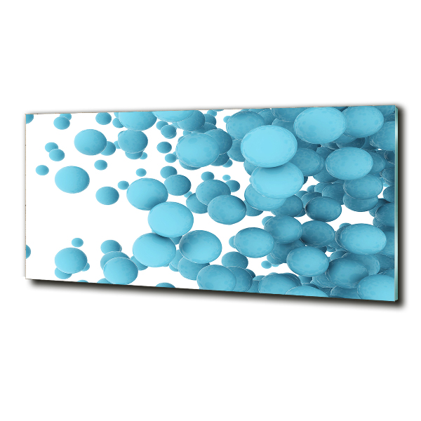 Glasbild Abstrakte Sphären