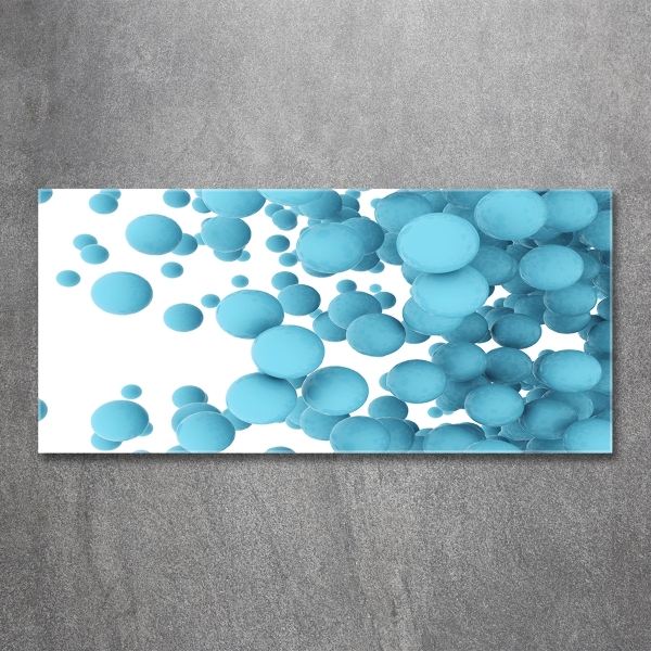 Glasbild Abstrakte Sphären