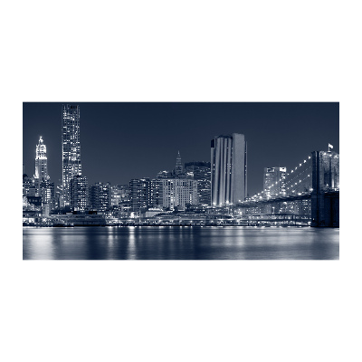 Foto glasbild Manhattan, New York