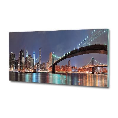 Bild auf glas Manhattan, New York