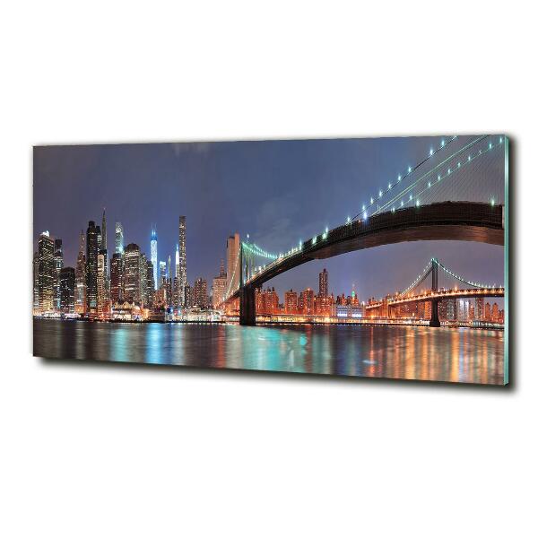 Bild auf glas Manhattan, New York