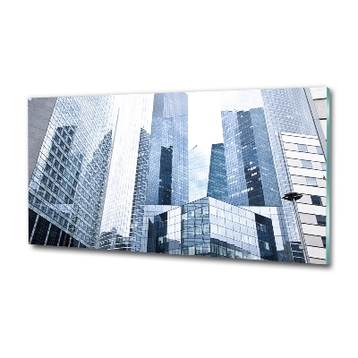 Glasbild Wolkenkratzer