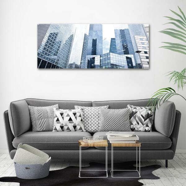 Glasbild Wolkenkratzer