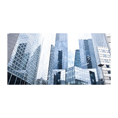 Glasbild Wolkenkratzer