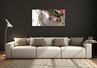 Foto glasbild Charmante Straßen