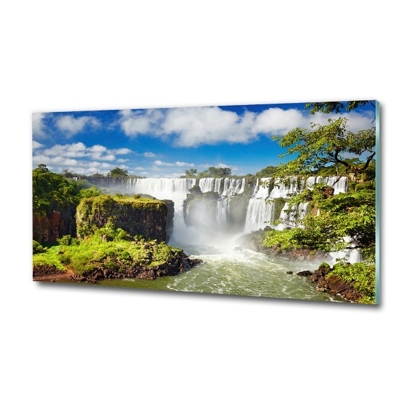 Foto glasbild Argentinischer Wasserfall